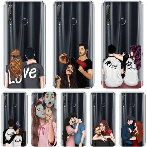 Couple Love Heart Girl Boys Phone Case For Huawei Honor 8S 8A Pro V20 Back Cover For Huawei Honor 20 Lite Pro 10i 20i Case