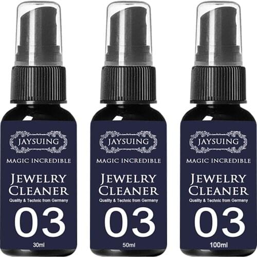 Portable Jewelry Cleaner Cleaning Solution Tarnish Remover Plant Based