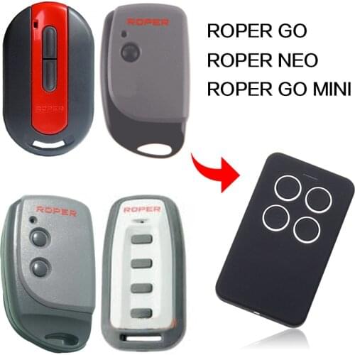 ROPER GO MINI NEO Remote Control Compatible ROPER Gate Garage Door 433mhz 868mhz Remotes