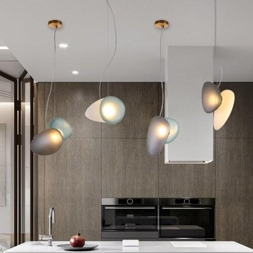Modern crystal glass ball led light chandeliers ceiling lustres para quarto led wall moon lamp cocina accesorio bedroom