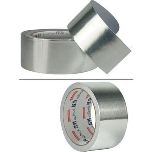 Thermal Resist Duct Repairs High Temperature Resistant Foil Adhesive Tape Useful Aluminium Foil Adhesive Sealing Tape