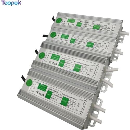 IP67 Waterproof Switching Power Supply Transformer AC To DC 12V/24V 10W 15W 20W 25W 30W 36W 45W 50W 60W 80W 100W 120W 150W 200W
