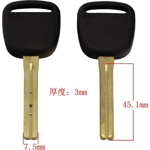 C929 Copper standard car blank key for LEXUS 20PCS/lots