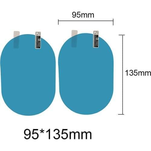 2 pcs Anti-fog Car rearview mirror Rain proof waterproof sticker For BYD I3 S7 G3 F3 S6 F0 E5 car Accessories
