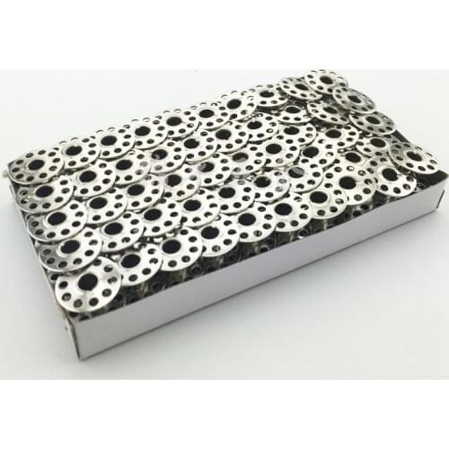 25Pcs/Pack Stainless Steel Sewing Machine Bobbins Spools Metal Bobbin For Brother For Singer Craft Tool