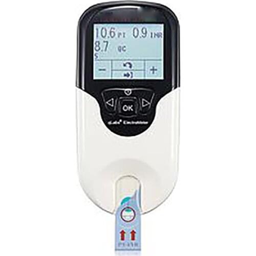 Blood Coagulation Analyzer ElectroMeter for Professional Point of Care Patient Self-Testing Portable Coagulometer PT/INR Meter