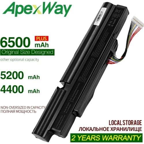 ApexWay 6 cells laptop battery for Acer Aspire TimelineX 3830T 3830TG 5830T 5830TG AS11A3E AS11A5E 3ICR19/66-2 4830T 4830TG
