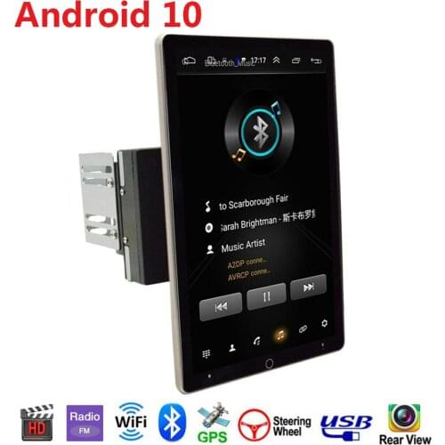 9.7 Inch vertical screen Android 10 Car GPS Stereo Radio HD Multimedia Player Touch Screen WIFI FM Mirror Link Bluetooth 2DIN