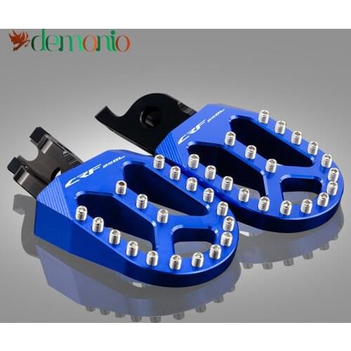 For HONDA CRF250L/M CRF250M CRF 250L 2012-2019 CRF250 Rally 2017 CRF250RX CRF250X 2004 Motorcycle CNC Foot Peg Pedals Foot Rest