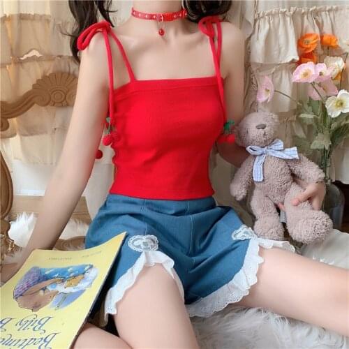 Kawaii Girl Womens Summer Tops