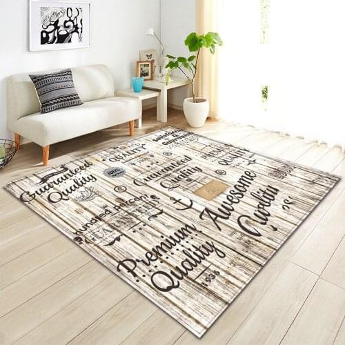 Living Room Rug Kids Room Decoration Home Bedroom Bedside Childrens Carpet 3D Pattern Hallway Balcony Bath Anti-Slip Floor Mat