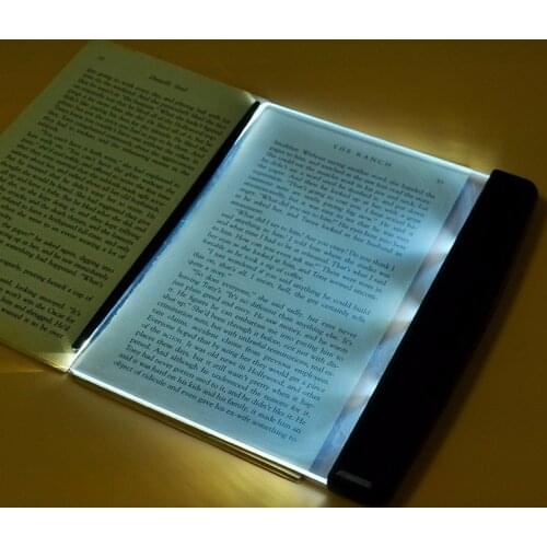Creative Fashion LED Night Light Book Light Reading Lamp Novelty Wireless Eye Protection Battery Lamp lampara para Drop Shipping