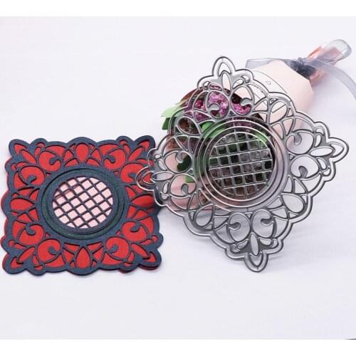 Lace Hollow Frame Metal Cutting Dies DIY Scrapbooking Album Paper Cards Decorative Crafts Embossing Making Template Stencil Dies