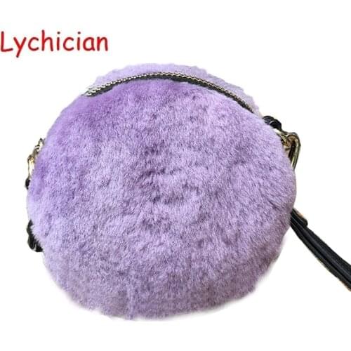 Lychician Women's Round Bags