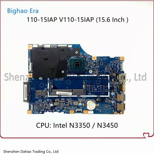 For Lenovo V110 110-15IAP V110-15iAP Laptop motherboard 15270-1 448.08A03.0011 W/ Intel N3350 CPU DDR3L 100% Fully Tested