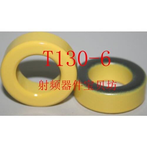 American RF iron powder magnetic core: t130-6, RF iron powder toroidal: t130-6