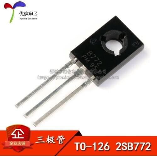 Transistor 2SB772 (P) TO-126 (current 2A)
