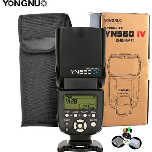 Yongnuo YN560IV Speedlite 2.4G Wireless Radio Master Slave Flash YN560 IV for DSLR Camera Canon Nikon Sony Pentax Olympus Fuji