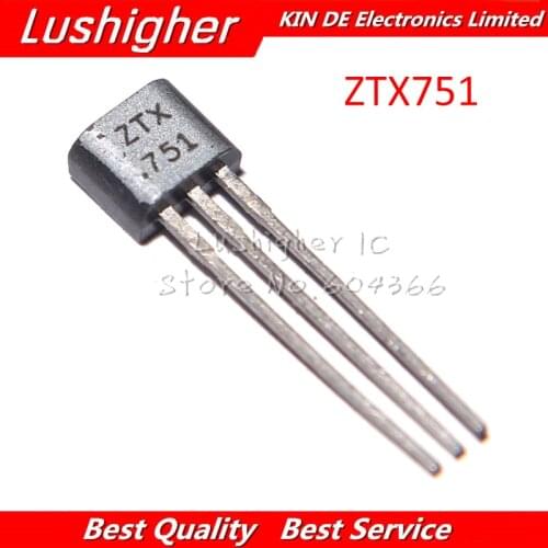 10pcs ZTX751 TO-92 New Original