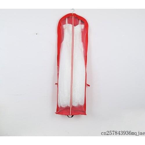 30pcs Wedding Dress Dust Cover Folding Storage Bag Dual-use Bag Protector with Zipper for Home Wardrobe Storage Bags