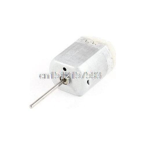 Car Rearview Mirror Door Lock Repair Electric Motor DC 12V 11800RPM Silver Tone