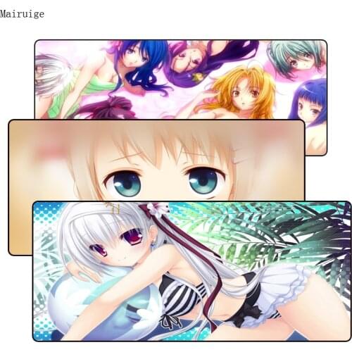 Mairuige Sexy Girl Anime Breast Mouse pad Notebook Computer Mousepad Large Mat to Mouse Keyboard Pads For CSGO LOL Office Work