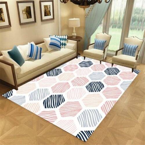Color Geometry Fashion Soft Flannel 3D Printed Rugs Mat Rugs Anti-slip Large Rug Carpet Home Decoration Drop Shipping 11