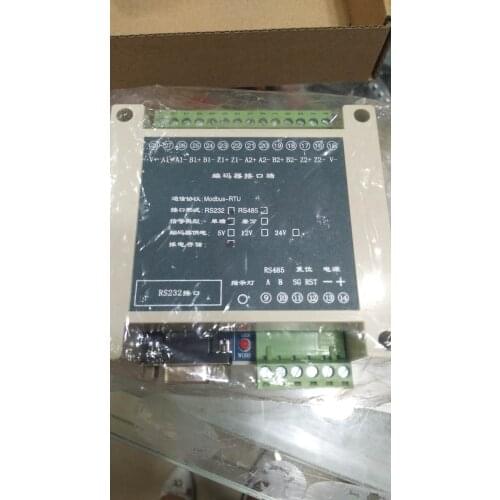 Photoelectric Encoder Acquisition High-precision Counter Controller Rotary Encoder Acquisition Module 2-channel Pulse Transmissi