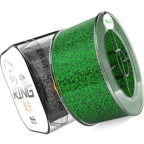 200m Spotted Fishing Line 3D Camouflage Invisible Speckle Carp Fluorocarbon Coating Monofilament Sinking Nylon Fly Fishing Line