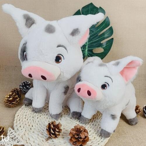 Disney Moana Maui Heihei Pet Pig Pua Soft Stuffed Plush Toy