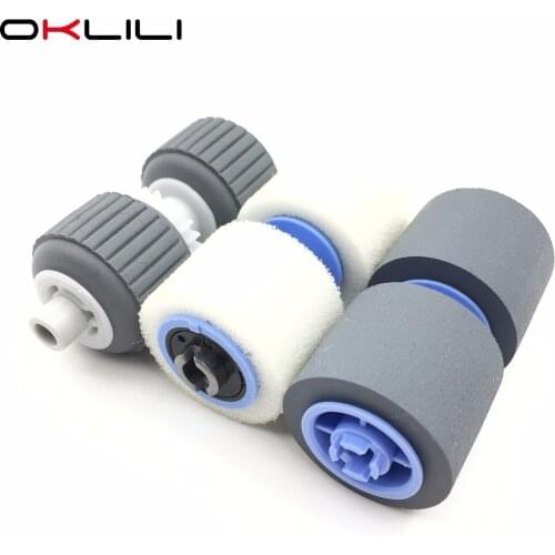 1SETX NEW 4009B001AA Exchange Roller Kit Pickup Feed Separation Roller for Canon DR-6050C DR-7550C DR-9050C DR 6050C 7550C 9050C
