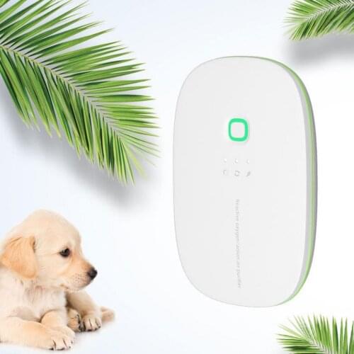 Portable Mini Ozone Generator Remove Smoke Pet Toilet Smell