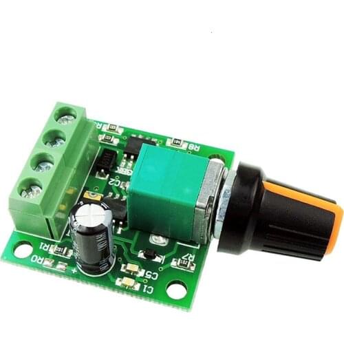 DC Motor Speed Regulator 1.8V, 3V, 5V, 6V, 12V, 2A, 30W Speed Control Switch Switches Function 1803BK Module Board