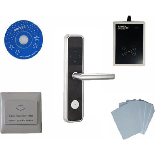T57 hotel lock system, include T57 hotel lock, usb hotel encoder ,energy saving switch,T57 card , sn:CA-8007-kit