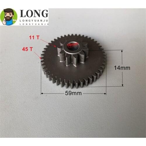 Motorcycle Engine Starter Motor Clutch Gear Transmission Gear for Yamaha YBR 125 JYM125 YB125E YB125Z XTZ125 YP125 Spare Parts