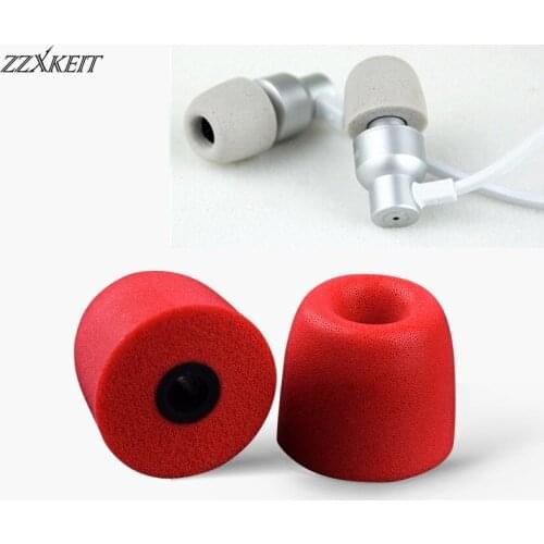 1Pair(2pcs) In Ear Earphone Earbud Noise Isolating Foam 3mm T100 Ear Tips Pads