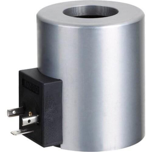 Z8-120YC DIN connector DC 12V 24V 120N force 31.6mm bore Hydraulic directional valve solenoid coil