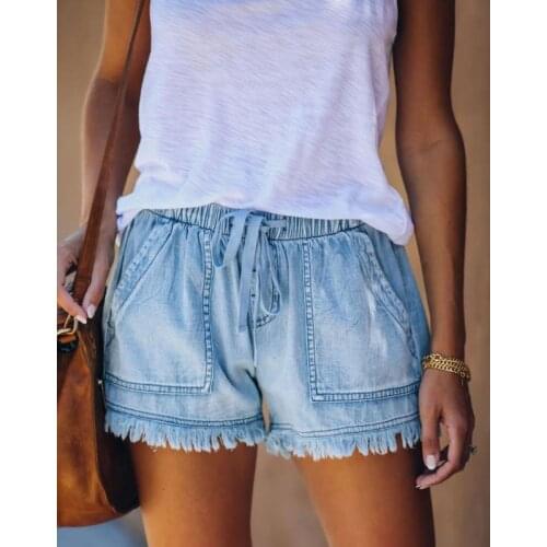High Waisted Shorts Jeans Plus Size Summer Womens Denim Shorts Large Size XXL For Women Short Pants Women Plus Size XS-3XL