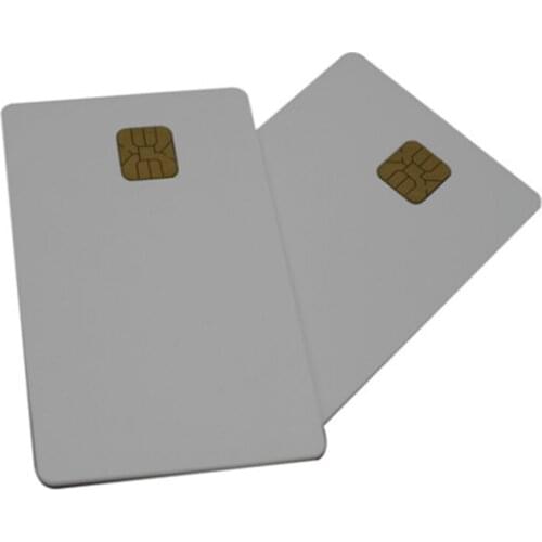 1000pcs ISO7816 Printable White Blank PVC Contact Fudan 4428 Smart card