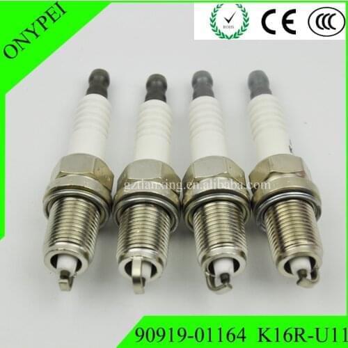 Free shipping 90919 01164 K16R-U11 Spark Plug For Toyota 4runner Celica MR2 Tacoma 90919-01164 K16R U11 9091901164 K16RU11