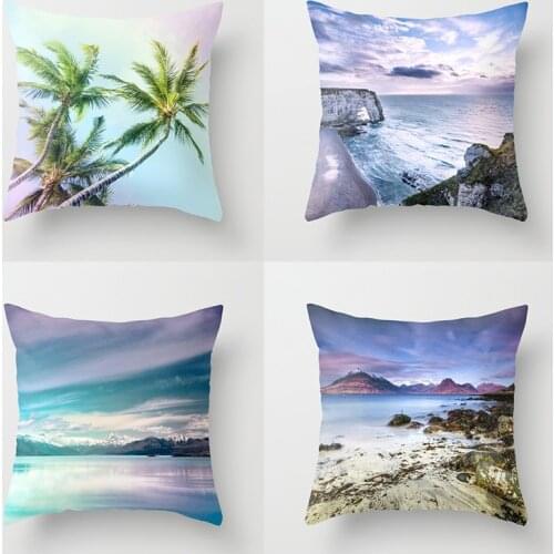 Cuscini Decorativi Fundas De Cojines Para Sofas Funda De Cojines 45*45 Cm Fundas De Cojines Decorativos Teal Tropical Pillows