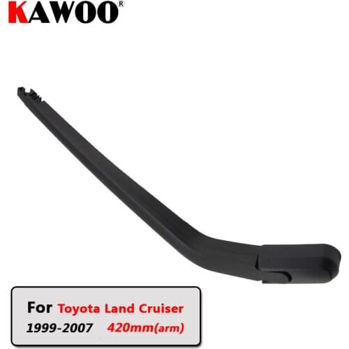 KAWOO Car Rear Wiper Blades Back Window Wipers Arm For Toyota Land Cruiser Hatchback (1999-2007) 420mm Windscreen Blade