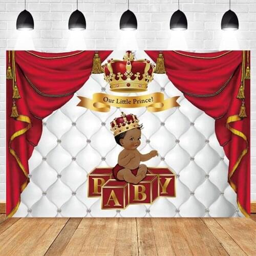 Yeele Baby Birthday Backdrop Photography Little Price Crown Photocall Portrait Party Decor Background Photographic Photo Studio