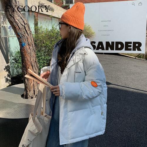 FYCOOKY Women's Parkas With A Hood