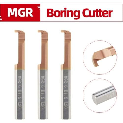 MGR Carbide Lathe Boring Cutter Coated Mini Internal Turing Tool Copying Small Hole MTR MQR MUR MPR MKR MNR MXR 4mm 5mm 6mm