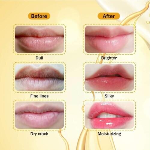Collagen Crystal Lip Mask Patches Hydrating Patches Lips Lines Anti Pad Lip Mask Gel Wrinkle Enhancement For Lip Repair Plu L9W7