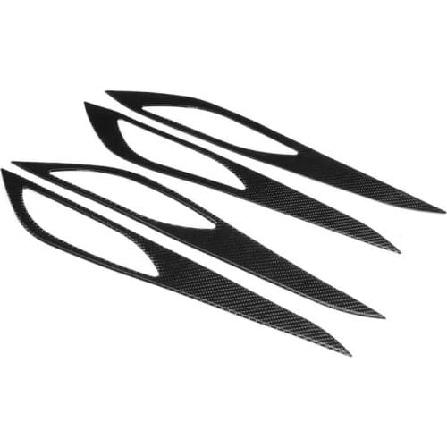 Interior Door Cover Inner Door Handle Panel Trim Stripe Soft Carbon Fiber Decor Fit for Buick Regal 2017-2020