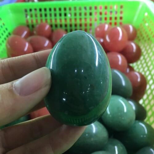Natural beautiful dongling jade gem crystal eggs
