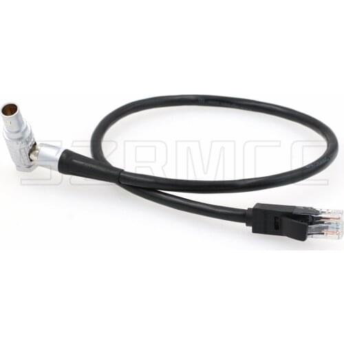 Right Angle 10 Pin to RJ45 Ethernet Cable for ARRI Alexa Mini XT SXT Camera