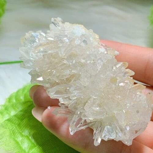 Clear quartz cluster 2376